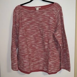 H&M textured long-sleeve top